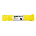 100' Safety Yellow Polyester 550 Lb. Commercial Paracord